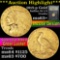 ***Auction Highlight*** 1915-p Gold Indian Quarter Eagle $2 1/2 Graded Select+ Unc By USCG (fc)