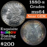1880-s Morgan Dollar $1 Grades Choice Unc