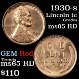 1930-s Lincoln Cent 1c Grades GEM Unc RD