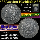 ***Auction Highlight*** 1904-s Morgan Dollar $1 Graded Select Unc By USCG (fc)