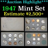 ***Auction Highlight*** Original 1947 United States Mint Set (fc)