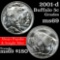 2001-d Buffalo Modern Commem Dollar $1 Grades ms69