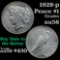 1928-p Peace Dollar $1 Grades Choice AU/BU Slider (fc)