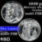 1938-p Mercury Dime 10c Grades GEM FSB