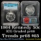 1964-p Kennedy Half Dollar 50c Graded pr68 By ICG