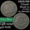 1810/09 Classic Head Large Cent 1c Grades vg details