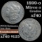 1899-o Micro o Morgan Dollar $1 Grades xf