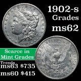 1902-s Morgan Dollar $1 Grades Select Unc (fc)