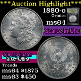 ***Auction Highlight*** 1880-o Morgan Dollar $1 Graded Choice Unc by USCG (fc)