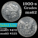 1900-s Morgan Dollar $1 Grades Select Unc (fc)