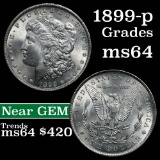 1899-p Morgan Dollar $1 Grades Choice Unc (fc)