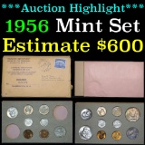 ***Auction Highlight*** Original 1956 United States Mint Set (fc)