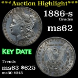 1886-s Morgan Dollar $1 Grades Select Unc (fc)