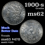 1900-s Morgan Dollar $1 Grades Select Unc (fc)