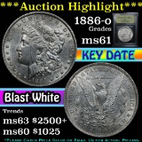 ***Auction Highlight*** 1886-o Morgan Dollar $1 Graded BU+ by USCG (fc)