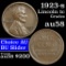 1923-s Lincoln Cent 1c Grades Choice AU/BU Slider