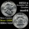 1952-s Franklin Half Dollar 50c Grades Choice Unc