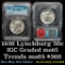 1936 LynchBurg Old Commem Half Dollar 50c Graded ms65 By ICG (fc)