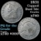 1831 Capped Bust Half Dollar 50c Grades xf