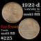 1922-d Lincoln Cent 1c Grades Select Unc RB (fc)