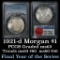 PCGS 1921-d Morgan Dollar $1 Graded ms62 by PCGS