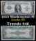 1923 $1 Large Size Silver Certificate Grades f+