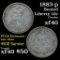 1883-p Seated Liberty Dime 10c Grades xf