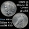 1927-p Peace Dollar $1 Grades Choice AU