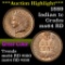 ***Auction Highlight*** 1889 Indian Cent 1c Grades Choice Unc RD (fc)