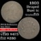 1803 Draped Bust Large Cent 1c Grades f+ (fc)