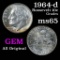 1964-d Roosevelt Dime 10c Grades GEM Unc