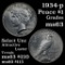 1934-p Peace Dollar $1 Grades Select Unc