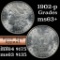 1902-p Morgan Dollar $1 Grades Select+ Unc