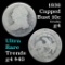 1836 Capped Bust Dime 10c Grades g, good