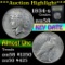 ***Auction Highlight*** 1934-s Peace Dollar $1 Graded Choice AU/BU Slider By USCG (fc)