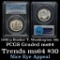 PCGS 1946-p BTW Old Commem Half Dollar 50c Graded ms64 By PCGS