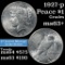 1927-p Peace Dollar $1 Grades Select+ Unc