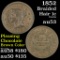 1852 Braided Hair Large Cent 1c Grades Select AU