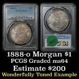 PCGS 1888-o Morgan Dollar $1 Graded ms64 By PCGS