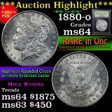 ***Auction Highlight*** 1880-o Morgan Dollar $1 Graded Choice Unc by USCG (fc)