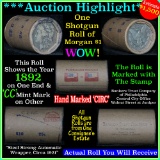 ***Auction Highlight*** Morgan dollar roll ends 1892 & 'cc', Better than average circ (fc)