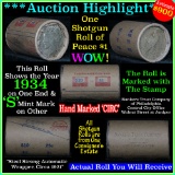 ***Auction Highlight*** Peace dollar roll ends 1934 & 's', Better than average circ (fc)