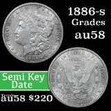 1886-s Morgan Dollar $1 Grades Choice AU/BU Slider