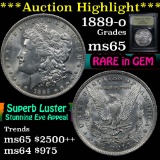 ***Auction Highlight*** 1889-o Morgan Dollar $1 Graded GEM Unc By USCG (fc)