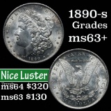 1890-s Morgan Dollar $1 Grades Select+ Unc