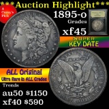 ***Auction Highlight*** Key Date 1895-o Morgan Dollar $1 Graded xf+ by USCG (fc)