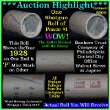 ***Auction Highlight*** Peace dollar roll ends 1928 & 'p', Better than average circ (fc)