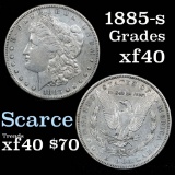 1885-s Morgan Dollar $1 Grades xf