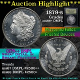 ***Auction Highlight*** 1879-s Morgan Dollar $1 Graded GEM++ DMPL by USCG (fc)