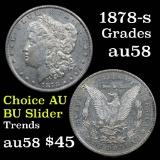 1878-s Morgan Dollar $1 Grades Choice AU/BU Slider